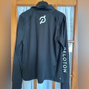 Peloton 1/4 zip pullover. Size L black